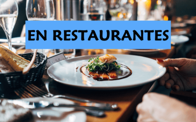 En restaurantes